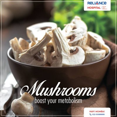Mushrooms Boost Your Metabolism