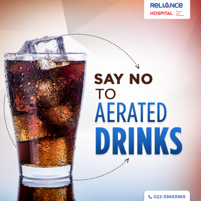 Say NO to aerated drinks