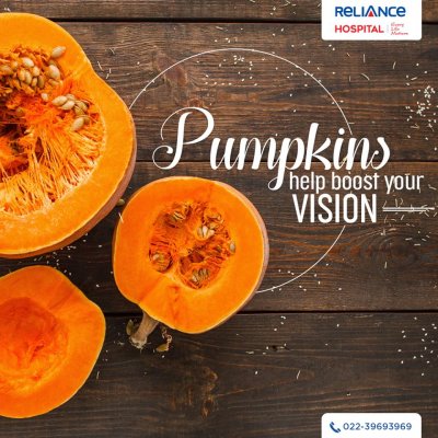 Pumpkins help boost your vision