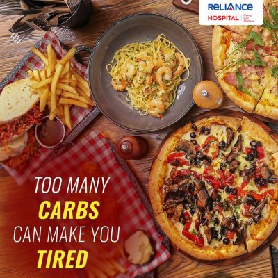 Too many carbs can make you tired