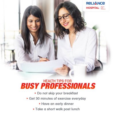 Health tips for busy professionals 