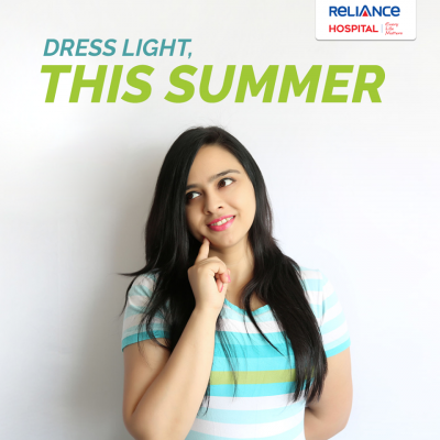 Dress light, this summer