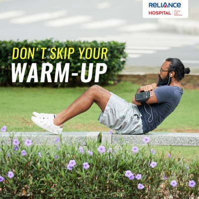 Don't skip your warm - up