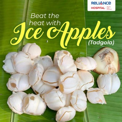 Beat the heat with ice apples 