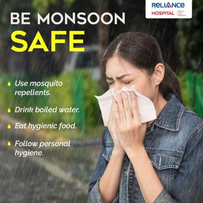 Be safe this monsoon