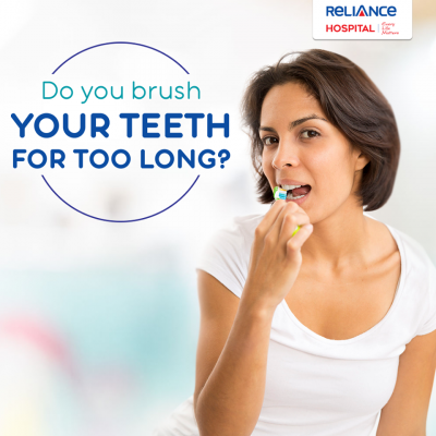 Do you brush your teeth for too long?