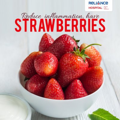 Strawberries: Inflamation reducers