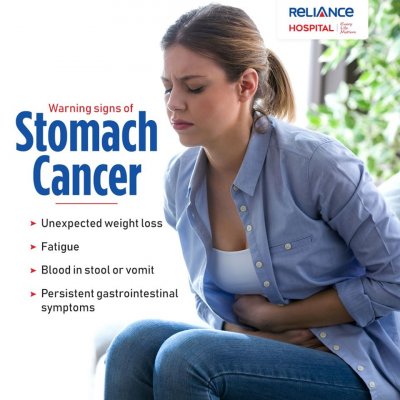 Warning signs of stomach cancer
