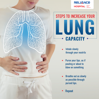 Step to increase your lung capacity
