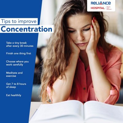 Tips to improve concentration