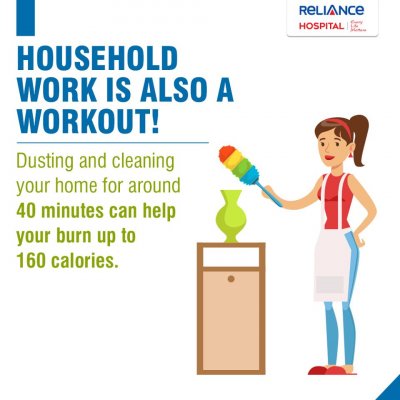 Burn your calories at home