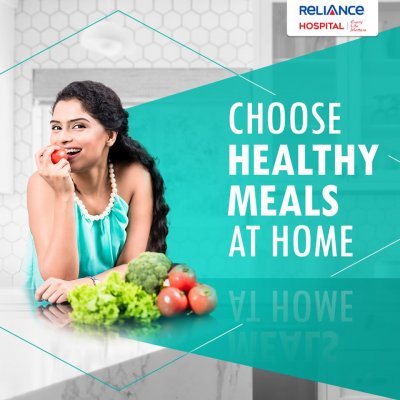 Choose healthy meals at home
