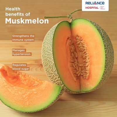 Health benefits of Muskmelon