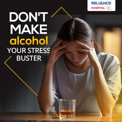 Don't make alcohol your stress buster 