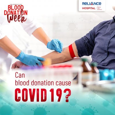 Can blood donation cause Covid - 19?