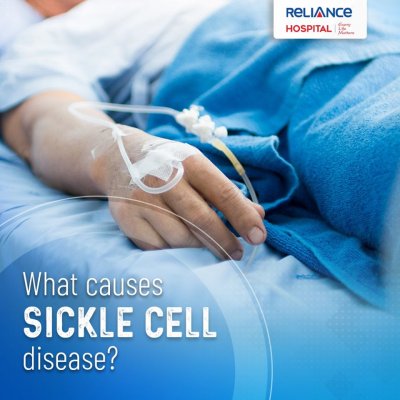 What causes sickle cell disease?