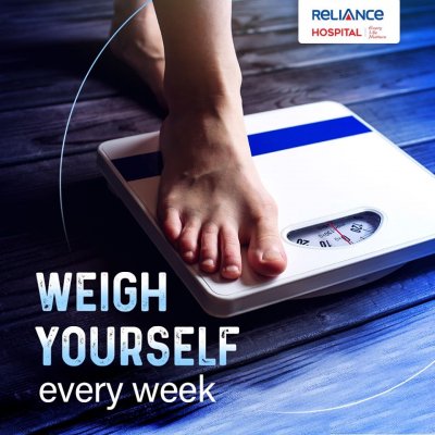 Weigh yourself every week