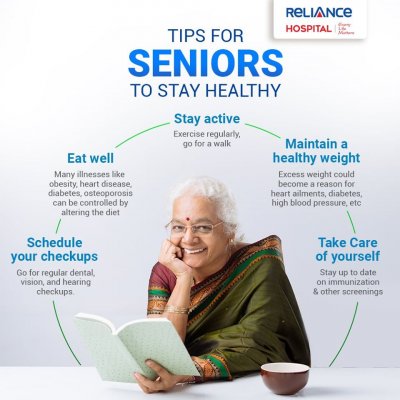 Tips for senior citizens to stay healthy