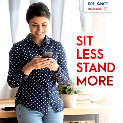 Sit less, stand more