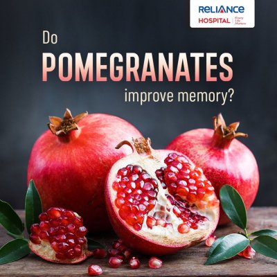 Do pomegranates improve memory?