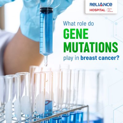 What role do gene mutations play in breast cancer?