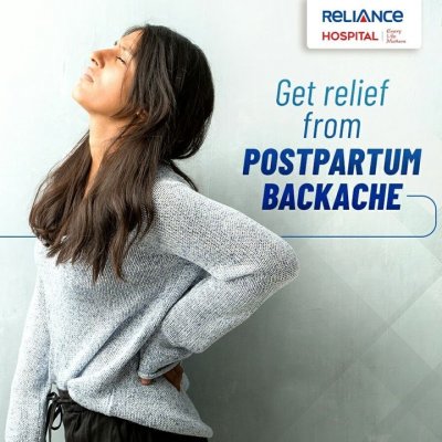 Get relief from postpartum backache