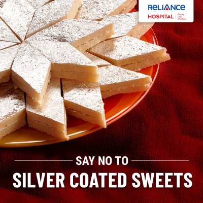 Say NO to silver coated sweets