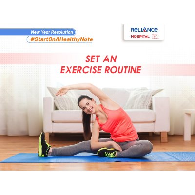 Set an exercise routine
