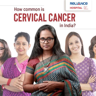 How common is cervical cancer in India?