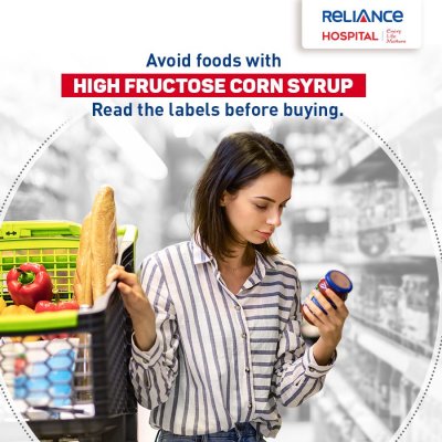 Avoid foods with high fructose corn syrup