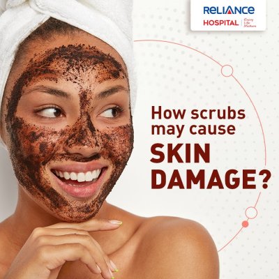 How scrubs may cause skin damage?