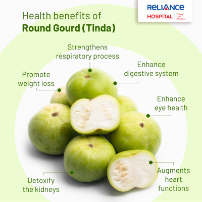Health benefits of Round Gourd (Tinda)