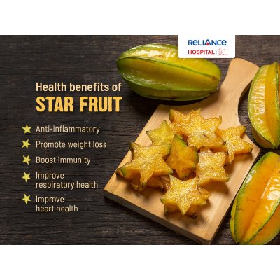Health benefits of Star fruit 