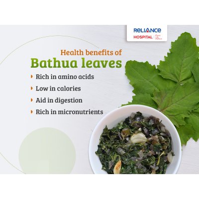Health benefits of Bathua Leaves 