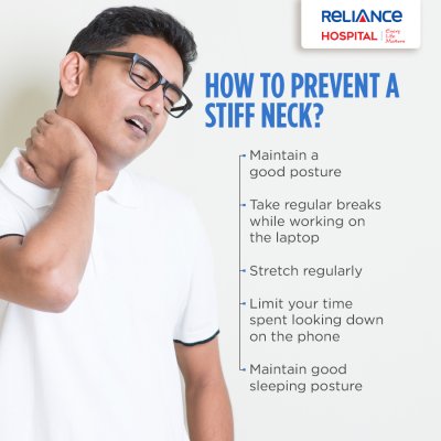 How to prevent a stiff neck?