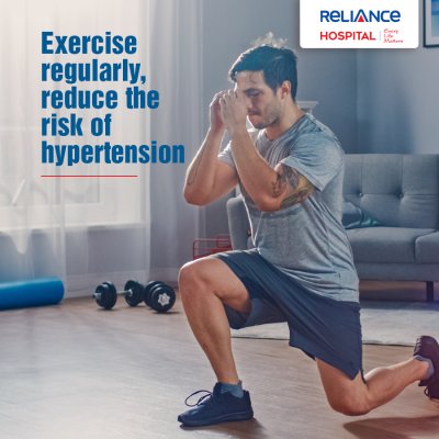Exercise regularly, reduce the risk of hypertension 