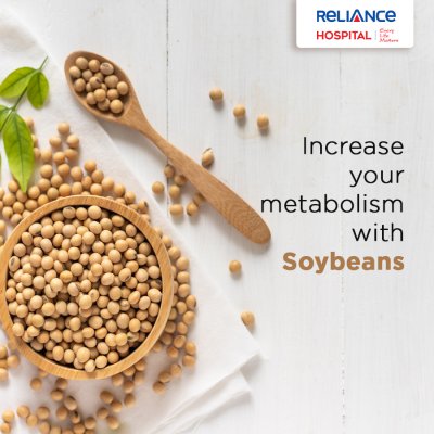 Increase your metabolism with soybeans 
