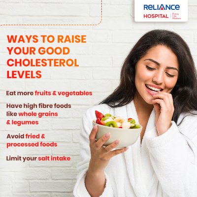 Ways to raise your good cholesterol levels 