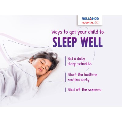 Ways to get your child to sleep well 