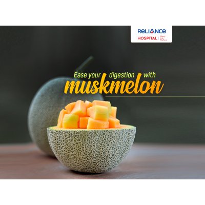 Ease your digestion with muskmelon