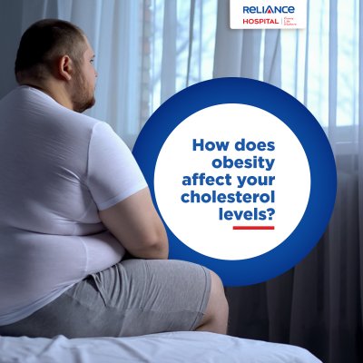 How does obesity affect your cholesterol levels?