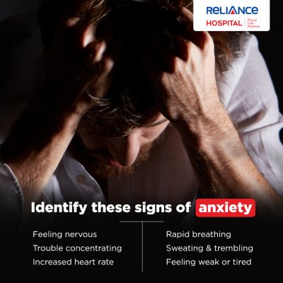 Identify these signs of anxiety 