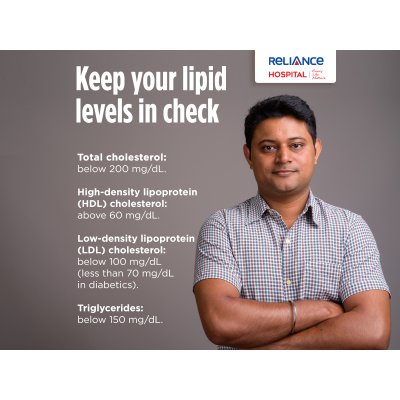 Keep your lipid levels in check 