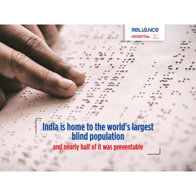 India is home to the world's largest blind population and nearly half of it was preventable