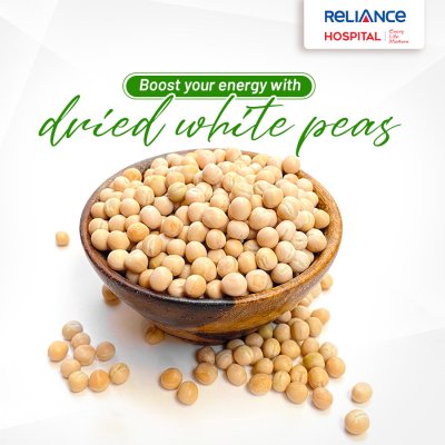 Boost your energy with dried white peas 