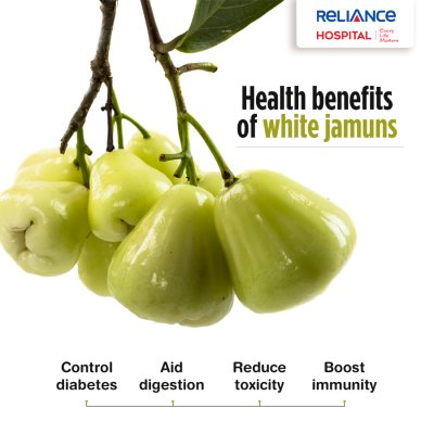 Health benefits of white jamuns 