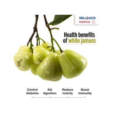 Health benefits of white jamuns 