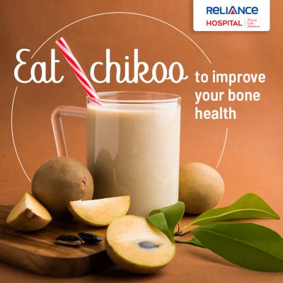 Eat chikoo to improve your bone health 