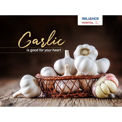 Garlic is good for your heart 