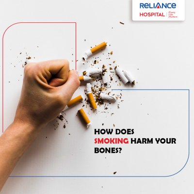 How does smoking harm your bones?